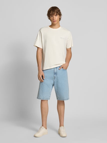 JACK & JONES T-shirt z nadrukiem z napisem model ‘HYDRA PHOTO’ Złamany biały 1