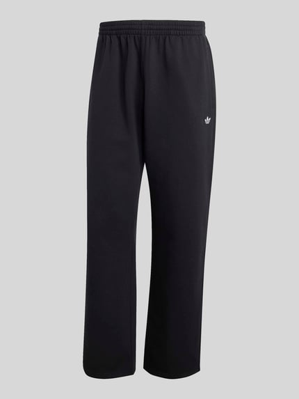 adidas Originals straight fit joggingsbroek van katoenmix Zwart - 2