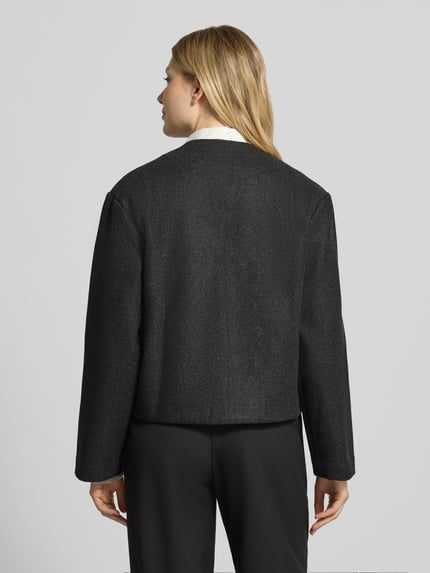 MANGO Blouson mit Knebelverschluss Modell 'SORA' Anthrazit 5