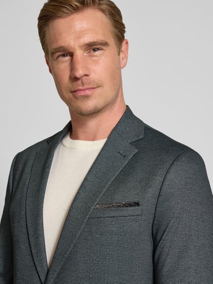 CINQUE Slim fit pak met viscose model 'Ciponza' Rietgroen - 3