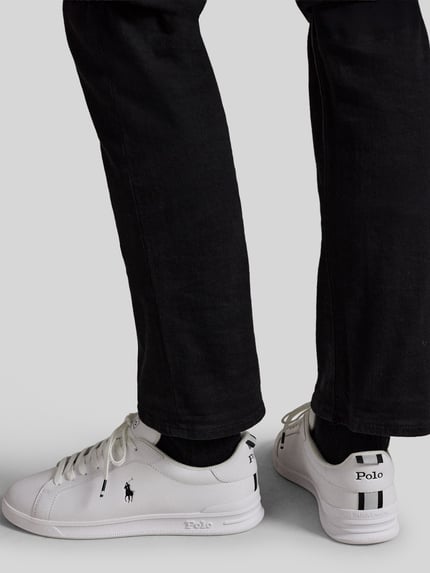 Polo Ralph Lauren sneakers van echt leer met logodetails Wit - 1