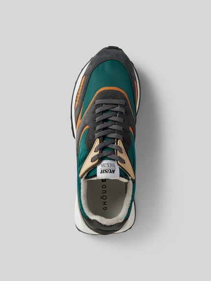 GHŌUD Sneakersy z wyhaftowanym logo Zielony 4