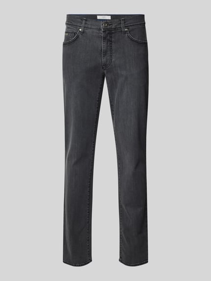 Brax Jeansy o kroju regular fit z 5 kieszeni model 'CADIZ' Ciemnoszary 2