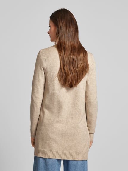 VILA Strickcardigan mit Eingrifftaschen Modell 'VIRIL' Sand 5