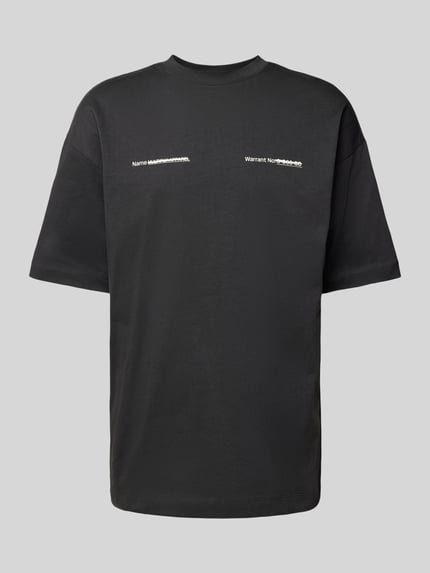 Multiply Apparel Oversized T-Shirt mit Rundhalsausschnitt Black 2