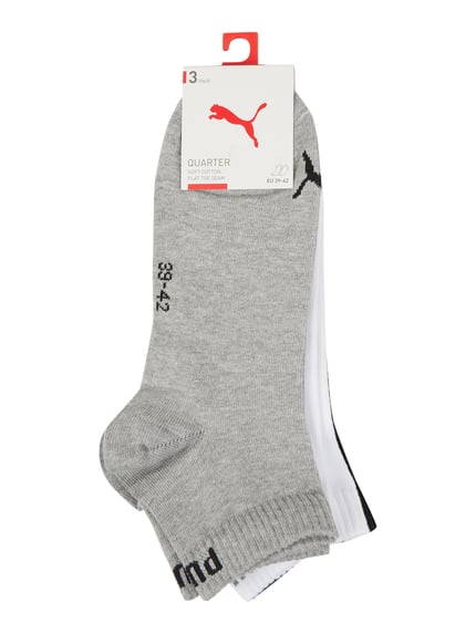 PUMA Damskie skarpety do sneakersów w zestawie 3 szt. Biały 2