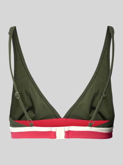 Banana Moon Bikini-top met elastische tailleband model 'DINO MONTECITO' Olijfgroen - 3