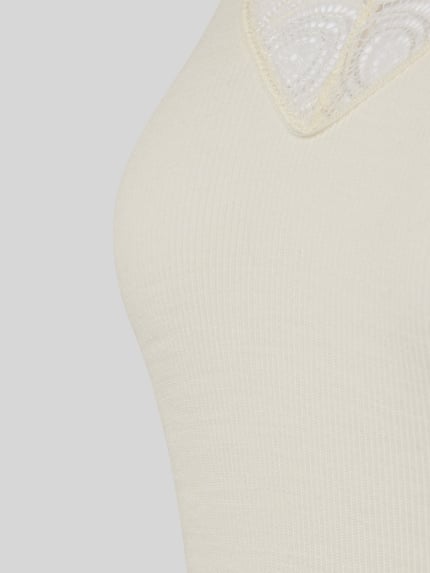 HANRO Shirt met 1/2-mouwen Offwhite - 2