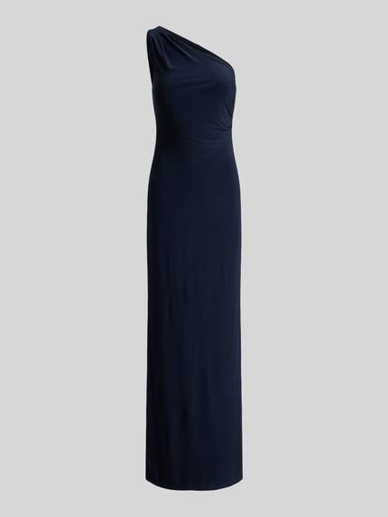 Lauren Ralph Lauren Nauwsluitende avondjurk met one-shoulderhals Donkerblauw - 2