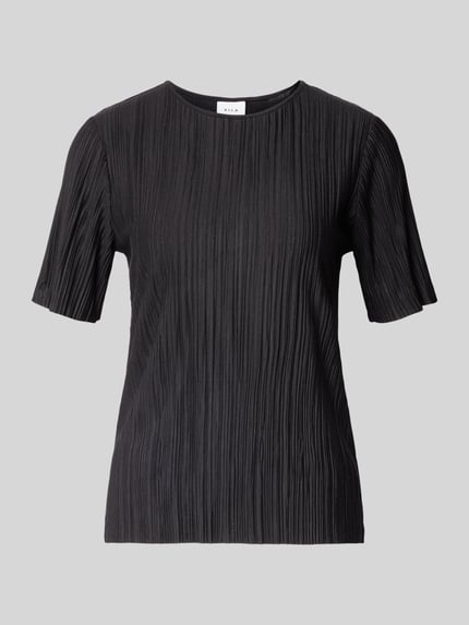 T-Shirt mit Rundhalsausschnitt Modell 'LISA' Shop The Look MANNEQUINE