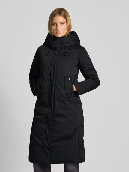 khujo Mantel mit Kapuze Modell 'LUGGS' Black 4