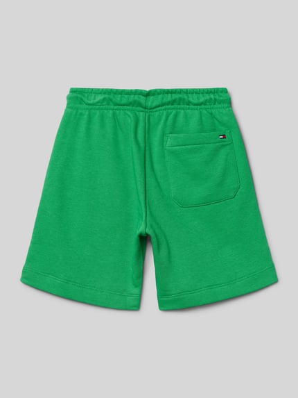 Tommy Hilfiger Teens Sweatshorts met steekzakken Groen - 3