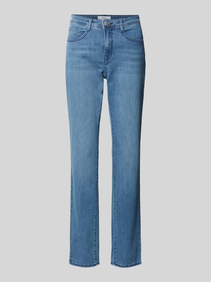 Brax Jeans in 5-pocketmodel, model 'Mary' Bleu - 2