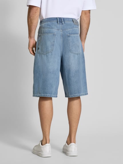 Tom Tailor Denim Relaxed Fit Jeansshorts aus reiner Baumwolle Modell 'BAGGY' Jeansblau 5