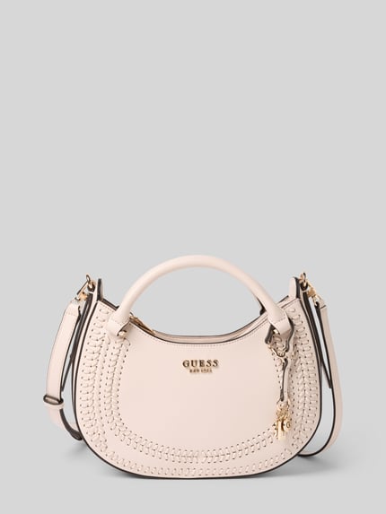 GUESS Handtasche mit Label-Detail Modell 'TATUM' Ecru 2