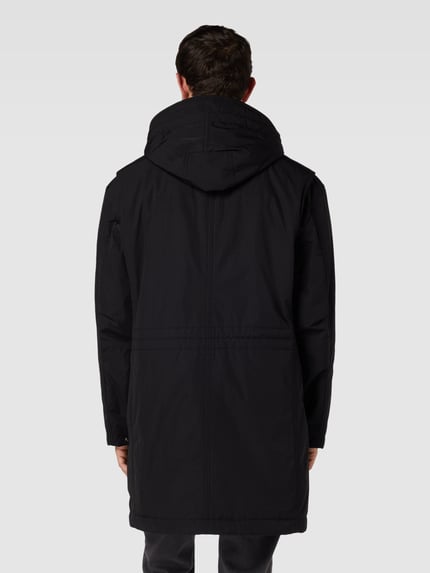 BOSS Orange Jack met capuchon, model 'Owonder' Zwart - 5