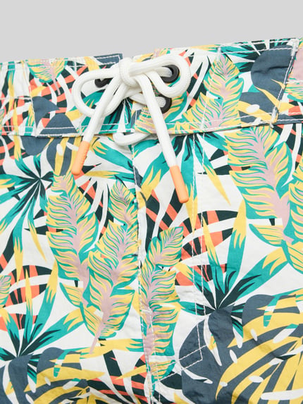 ECOALF Badehose mit elastischem Bund Modell 'BYRONALF' Oliv 2