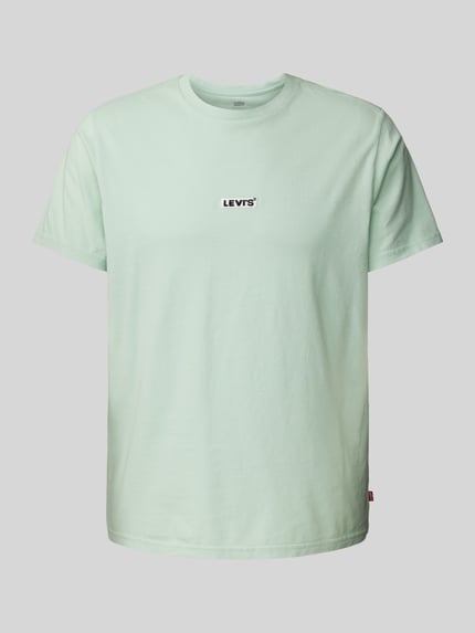 Levi's® Relaxed Fit T-Shirt mit Logo-Stitching Mint 2