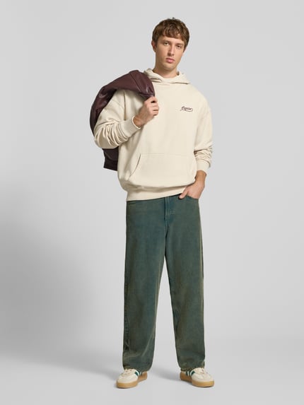 JACK & JONES Baggy Fit Cordhose Modell 'ALEX' Oliv 1