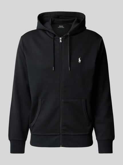 Polo Ralph Lauren Sweatjack met logostitching Zwart - 2