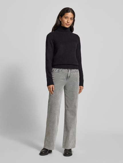 Buena Vista Wide Leg Cordhose mit Eingrifftaschen Dunkelgrau 1
