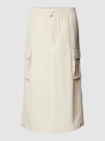 Tommy Jeans Midirok met cargozakken Zand - 2