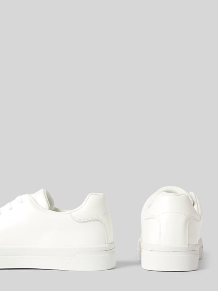Selected Low Top Sneaker aus echtem Leder Modell 'DAVID' Weiss 2