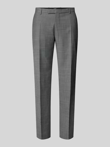 Modern Fit Anzughose mit Woll-Anteil Modell 'Brad' Shop The Look MANNEQUINE