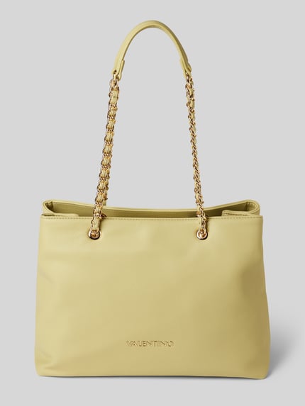 Valentino Bags Torba shopper z aplikacją z logo model ‘ARCADIA’ Jasnozielony 1