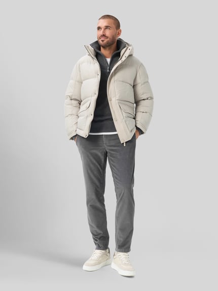 Brax Daunenjacke mit Kapuze Offwhite 1