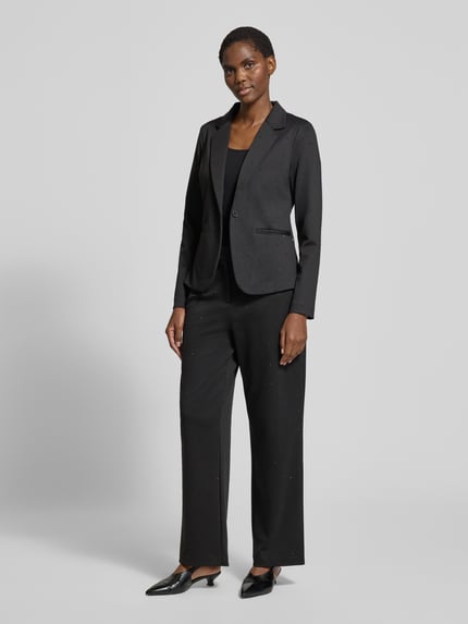 ICHI Blazer mit Reverskragen Modell 'KATE' Black 1