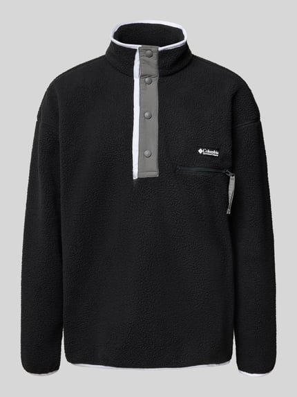 Columbia Sweatshirt mit Stehkragen Black 2