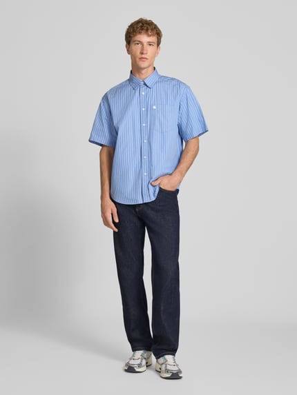 Carhartt Work In Progress Slim Fit Jeans aus reiner Baumwolle Modell 'MARLOW' Jeansblau 1