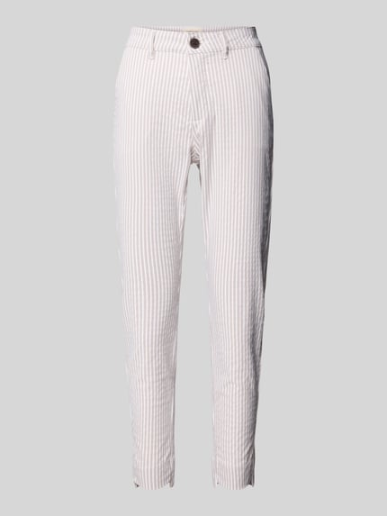 FREE/QUENT Stoffhose mit Eingrifftasche Modell 'Rex' Taupe 2