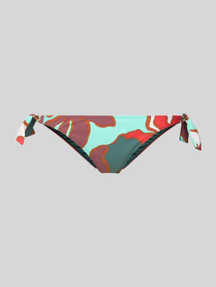 Barts Bikinibroekje met vetersluitingen opzij, model 'BUNBE CHEEKY BUM' Rood - 1