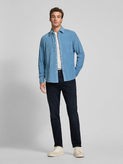BOSS Orange Jeans met 5-pocketmodel, model 'ONYX' Donkerblauw - 1