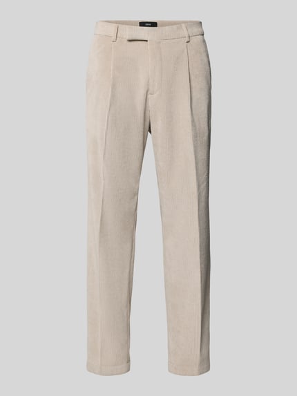 CINQUE Straight Fit Cordhose aus elastischem Material-Mix Sand 2