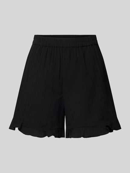 PIECES Shorts mit Rüschenbesatz Black 2