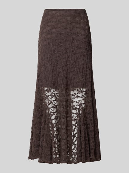 Midirok met florale kant model 'Reddy' Shop The Look MANNEQUINE