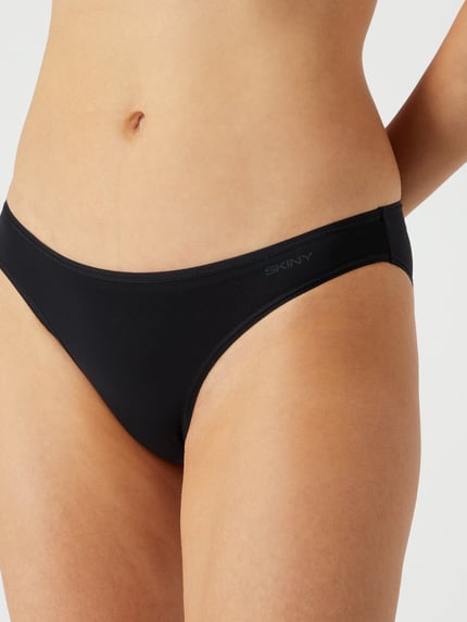 SKINY Slip aus Mikrofaser im 2er-Pack Modell 'Every Day In Micro' Black 3