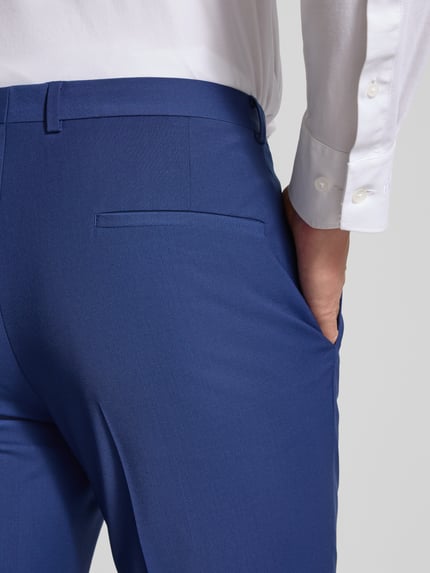 HUGO Slim Fit Anzughose aus Woll-Mix Modell 'HESTEN' Royal 3