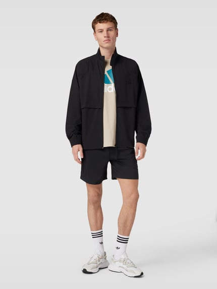 adidas Sportswear Kurtka treningowa z naszywką z logo Czarny 1
