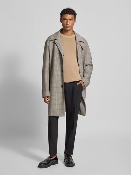 Casual Friday Gebreide pullover met ronde hals, model 'OSVALD' Beige - 1