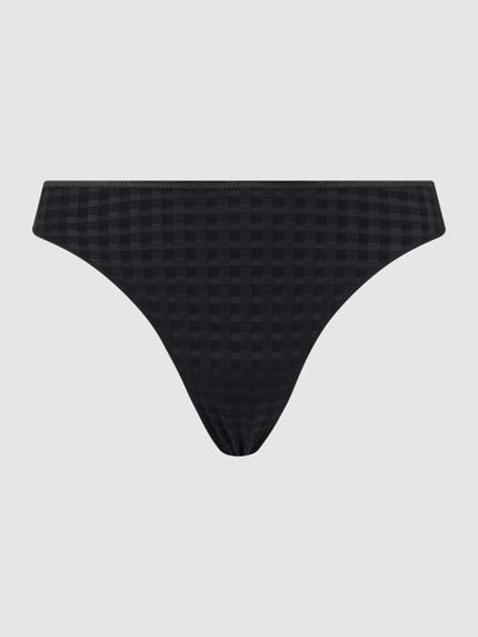 String met structuurmotief, model 'Avero Thong' Shop The Look MANNEQUINE