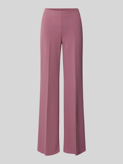 Flared Fit Stoffhose mit Bügelfalten Shop The Look MANNEQUINE