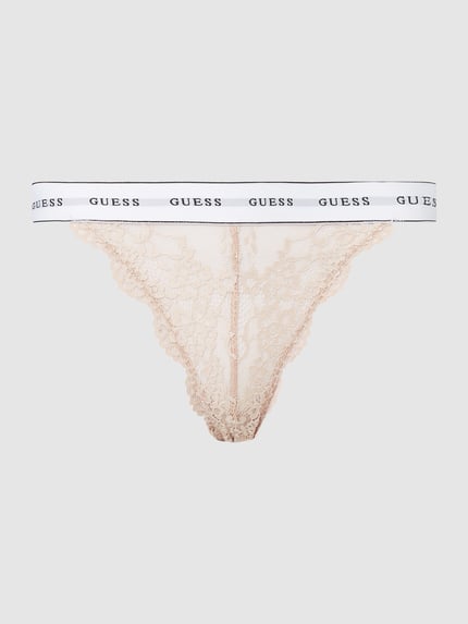 GUESS String met kant, model 'BELLE BRAZILIAN' Beige - 2