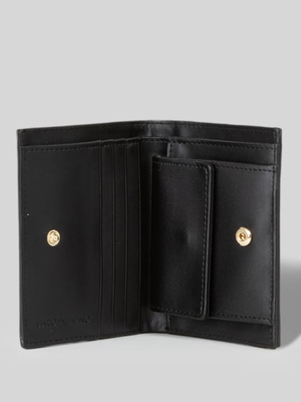 Valentino Bags Portemonnaie mit Münzfach und Kartenfächern Black 2