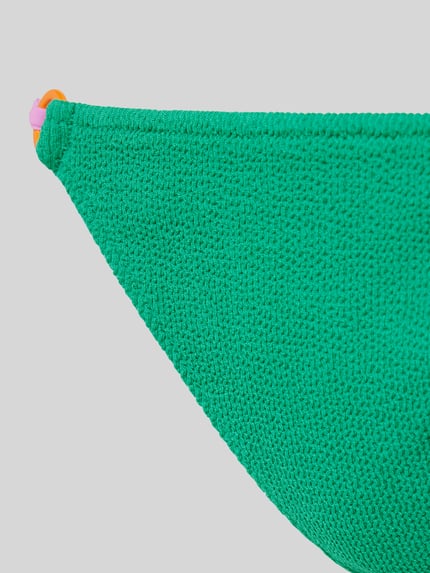 Banana Moon Bikinihose mit Label-Patch Gruen 2