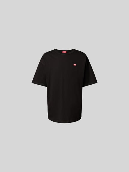 T-shirt met labelprint Shop The Look MANNEQUINE