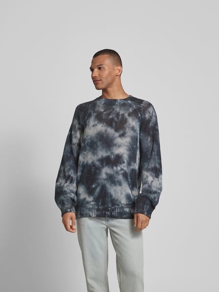 WON HUNDRED Sweter w dzianinowym wyglądzie Czarny 4